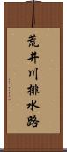 荒井川排水路 Scroll