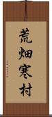 荒畑寒村 Scroll