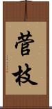 菅枝 Scroll