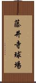 藤井寺球場 Scroll