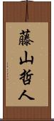 藤山哲人 Scroll