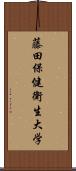 藤田保健衛生大学 Scroll