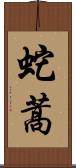 蛇蒿 Scroll