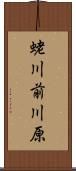 蛯川前川原 Scroll