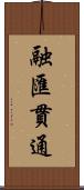 融匯貫通 Scroll
