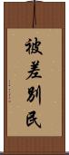 被差別民 Scroll