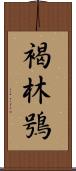 褐林鴞 Scroll