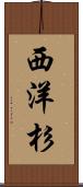西洋杉 Scroll