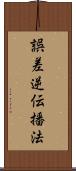誤差逆伝播法 Scroll