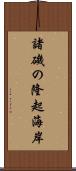 諸磯の隆起海岸 Scroll