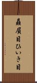 贔屓目 Scroll