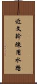 近文幹線用水路 Scroll