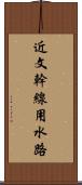 近文幹線用水路 Scroll