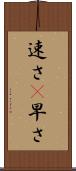 速さ(P) Scroll