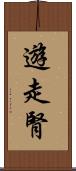 遊走腎 Scroll