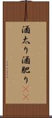 酒太り Scroll