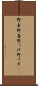 野壷 Scroll