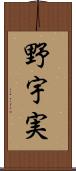 野宇実 Scroll