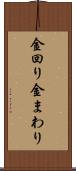 金回り Scroll