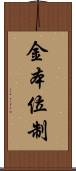 金本位制 Scroll