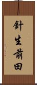 針生前田 Scroll