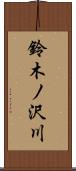 鈴木ノ沢川 Scroll