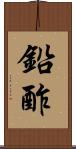 鉛酢 Scroll