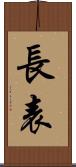 長表 Scroll