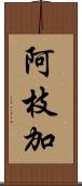 阿枝加 Scroll
