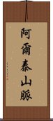 阿爾泰山脈 Scroll