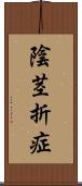 陰茎折症 Scroll