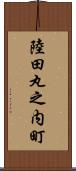 陸田丸之内町 Scroll