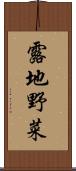 露地野菜 Scroll