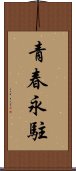 青春永駐 Scroll