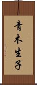 青木生子 Scroll