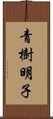 青樹明子 Scroll