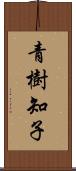 青樹知子 Scroll