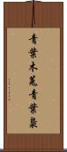 青葉木菟 Scroll