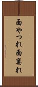 面やつれ Scroll