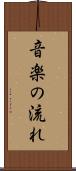 音楽の流れ Scroll