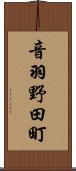 音羽野田町 Scroll