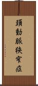 頚動脈狭窄症 Scroll