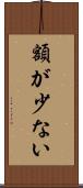 額が少ない Scroll