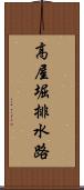 高屋堀排水路 Scroll