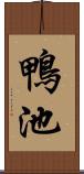 鴨池 Scroll