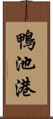 鴨池港 Scroll