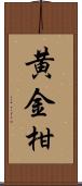 黄金柑 Scroll