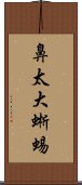 鼻太大蜥蜴 Scroll