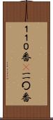 １１０番(P) Scroll
