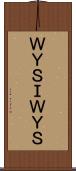 ＷＹＳＩＷＹＳ Scroll